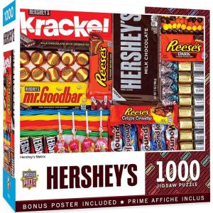 MasterPieces 1000 Piece Jigsaw Puzzle for Adults, Family, Or Youth – Hershey’s Matrix – 19.25″x26.75″.(Hershey’s Matrix)