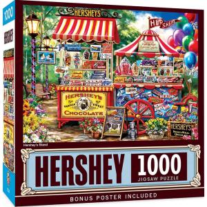 MasterPieces 1000 Piece Jigsaw Puzzle for Adults, Family, Or Youth – Hershey’s Matrix – 19.25″x26.75″.(Hershey’s Stand)