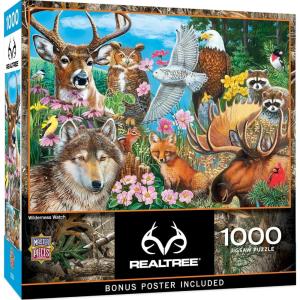 MasterPieces 1000 Piece Jigsaw Puzzle for Adults, Family, Or Youth – Open Season – 19.25″x26.75″(Wilderness Watch)