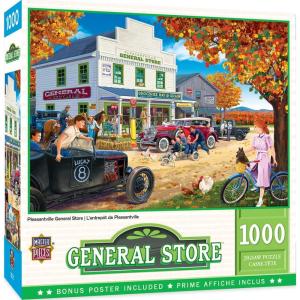 MasterPieces 1000 Piece Jigsaw Puzzle for Adults, Family, Or Youth – Pleasantville General Store – 19.25″x26.75″(1000 Piece)