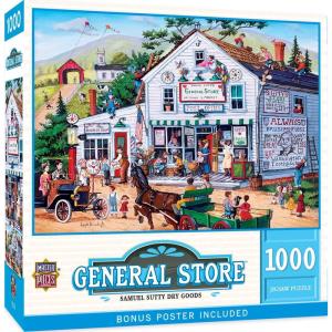 MasterPieces 1000 Piece Jigsaw Puzzle for Adults, Family, Or Youth – Sugar Hill Mercantile – 19.25″x26.75″(Samuel Sutty Dry Goods)
