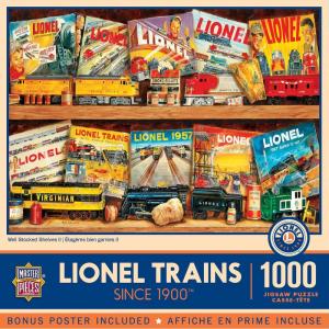 MasterPieces 1000 Piece Jigsaw Puzzle for Adults, Family, Or Youth – The Lionel Store – 19.25″x26.75″(Well Stocked Shelves II)