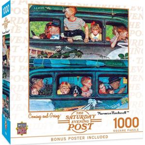 MasterPieces 1000 Piece Jigsaw Puzzle for Adults, Family, Or Youth – The Runaway – 19.25″x26.75″(Coming and Going)