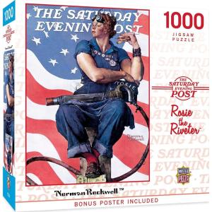 MasterPieces 1000 Piece Jigsaw Puzzle for Adults, Family, Or Youth – The Runaway – 19.25″x26.75″(Rosie the Riveter)