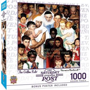 MasterPieces 1000 Piece Jigsaw Puzzle for Adults, Family, Or Youth – The Runaway – 19.25″x26.75″(The Golden Rule)