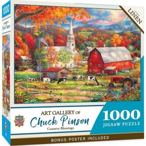 MasterPieces 1000 Piece Jigsaw Puzzle for Adults, Family, or Youth – The Sweet Life – 19.25″ x26.75(Country Blessings)