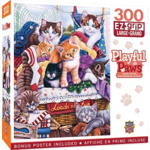 MasterPieces 300 Piece EZ Grip Jigsaw Puzzle – A Lazy Afternoon – 18″x24″(Loads of Fun)