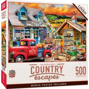 MasterPieces 500 Piece Jigsaw Puzzle for Adults, Family, Or Youth – Afternoon Escape – 15″x21″(The Puzzle Shed)
