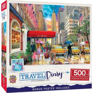 MasterPieces 550 Piece Jigsaw Puzzle for Adults, Family, Or Youth – Venice – 18″x24″(Fifth Avenue  NYC)