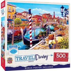 MasterPieces 550 Piece Jigsaw Puzzle for Adults, Family, Or Youth – Venice – 18″x24″(Venice)