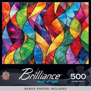 MasterPieces 550 Piece Jigsaw Puzzle for Adults and Family – Fall Frenzy – 18″x24″(Twist of Light)