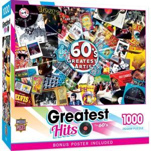 MasterPieces Greatest Hits – 70’s 1000pc Puzzle(60’s Greatest Artists)