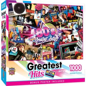 MasterPieces Greatest Hits – 70’s 1000pc Puzzle(80’s Greatest Artists)