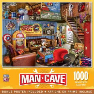 MasterPieces Man Cave – The Hideout 1000pc Puzzle(The Hideout)