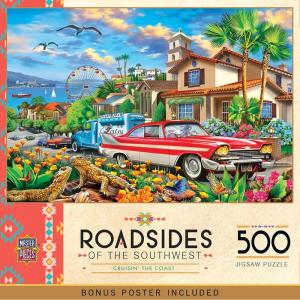 MasterPieces Roadsides of The Southwest – Into The Valley 550pc Puzzle(Cruisin’ the Coast)
