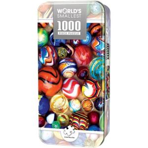 Masterpieces 1000 Piece Jigsaw Puzzle with Collectible Tin Case – All My Marbles – 11.25″x16.75″(All My Marbles)