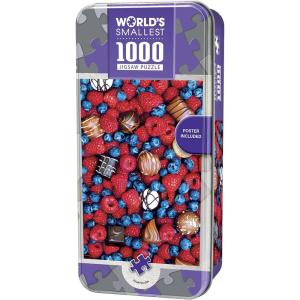 Masterpieces 1000 Piece Jigsaw Puzzle with Collectible Tin Case – All My Marbles – 11.25″x16.75″(Sweet Delights)