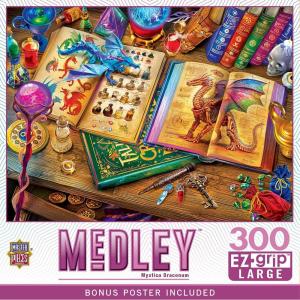 Masterpieces 300 Piece EZ Grip Jigsaw Puzzle – The Big Apple – 18″x24″(Mystica Draconum)