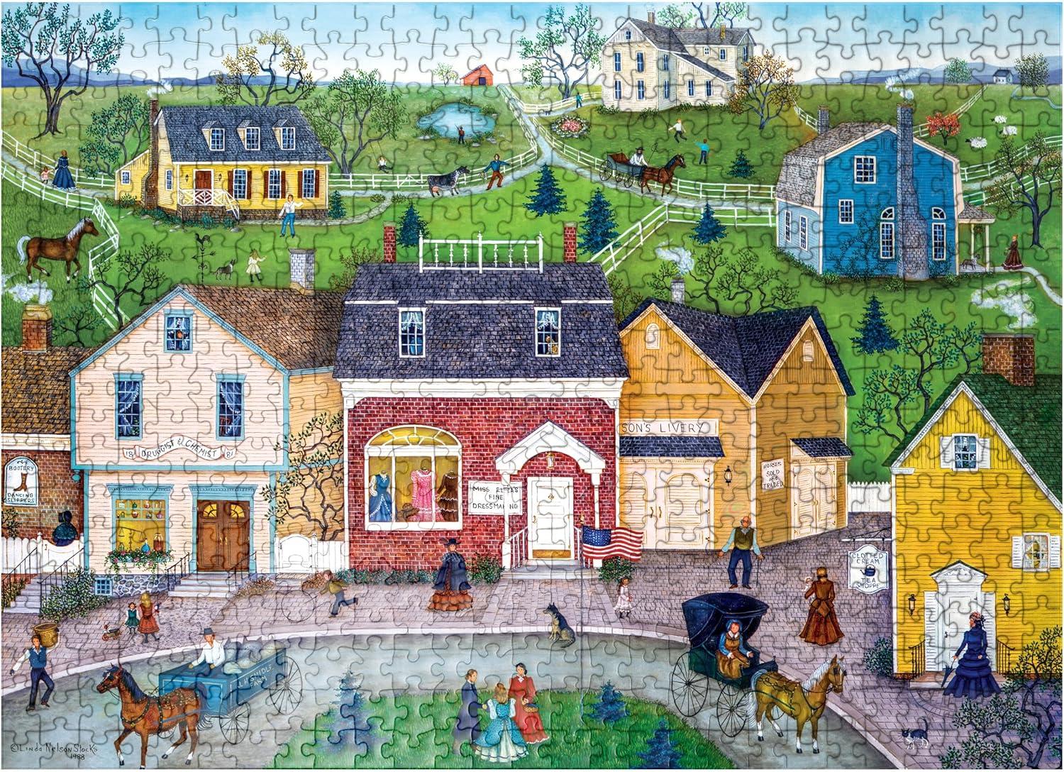 imageMasterPieces 1000 Piece Jigsaw Puzzle The Dress Shop Fun for Adults Family Kids 1925 x 2675500 Piece