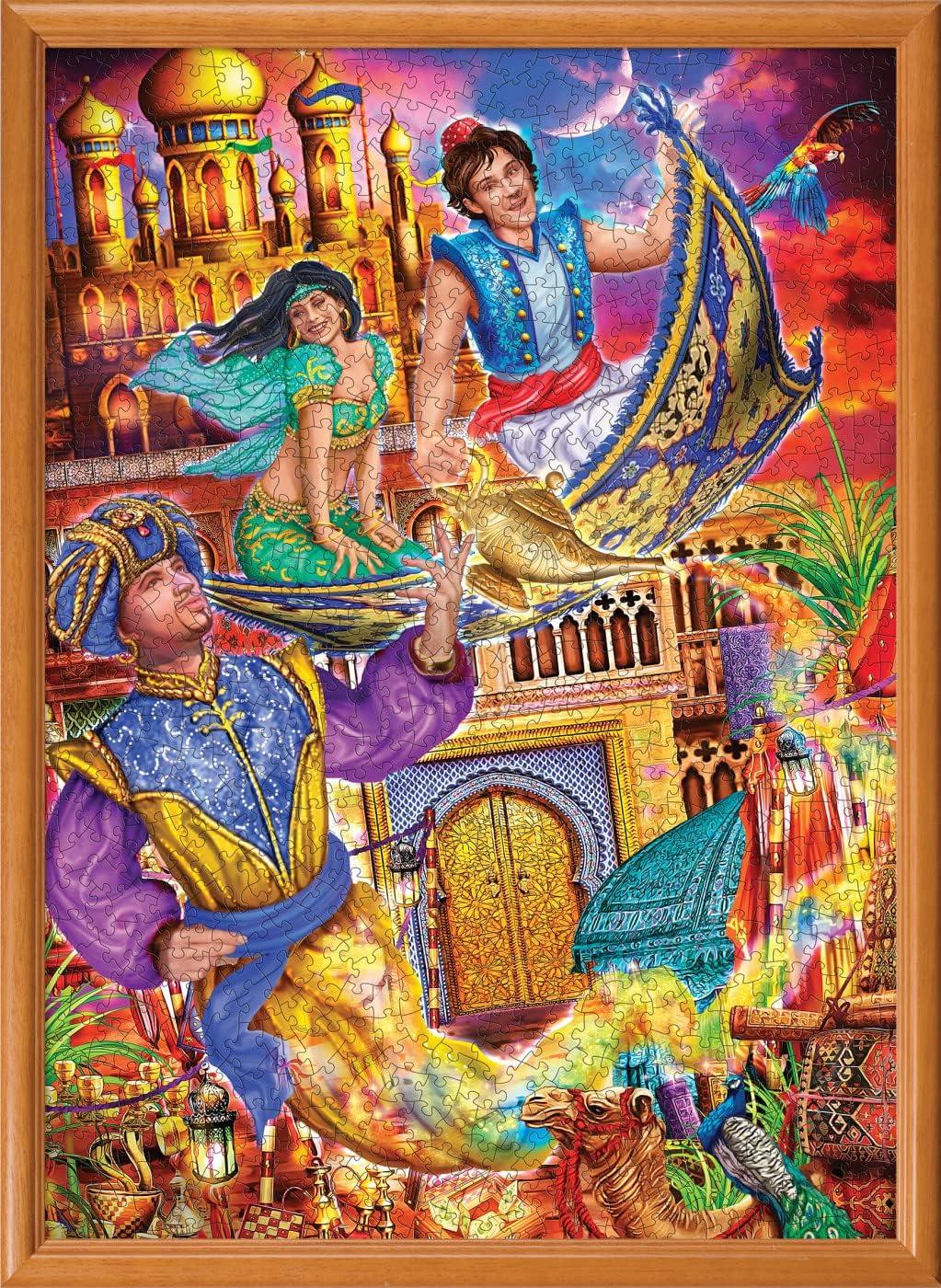 imageMasterPieces 1000 Piece Jigsaw Puzzle for Adults Family Or Youth Aladdin 1925x2675