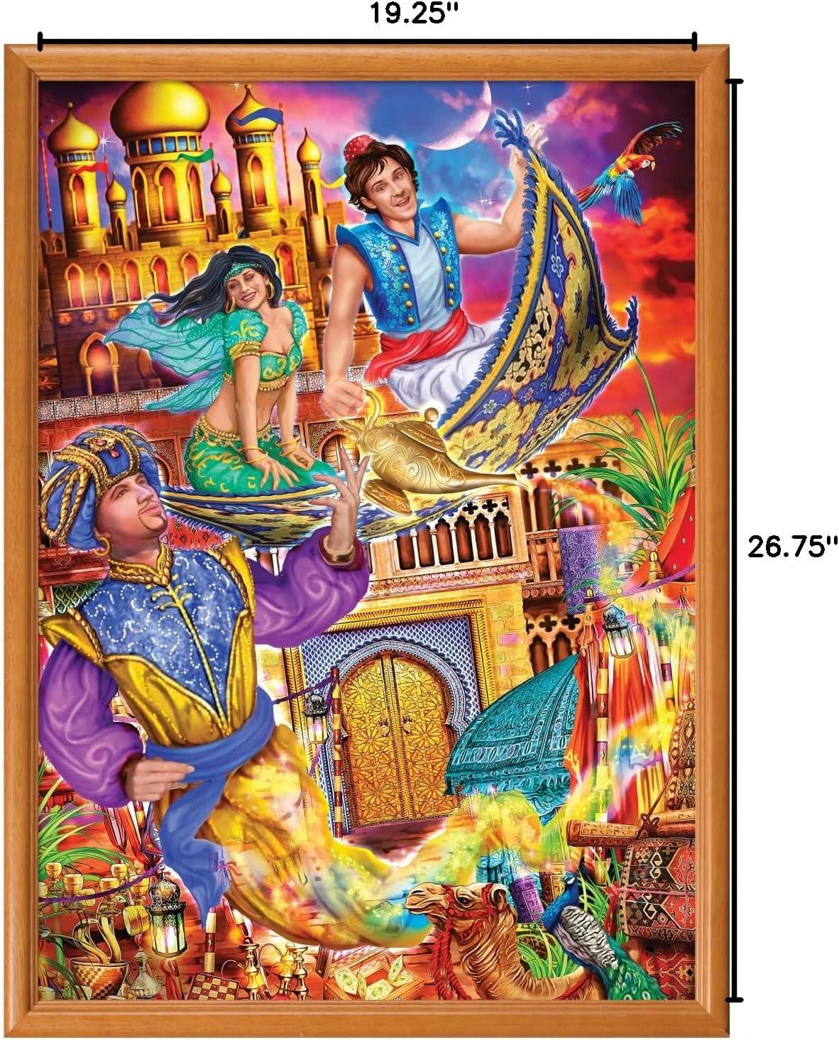 imageMasterPieces 1000 Piece Jigsaw Puzzle for Adults Family Or Youth Aladdin 1925x2675