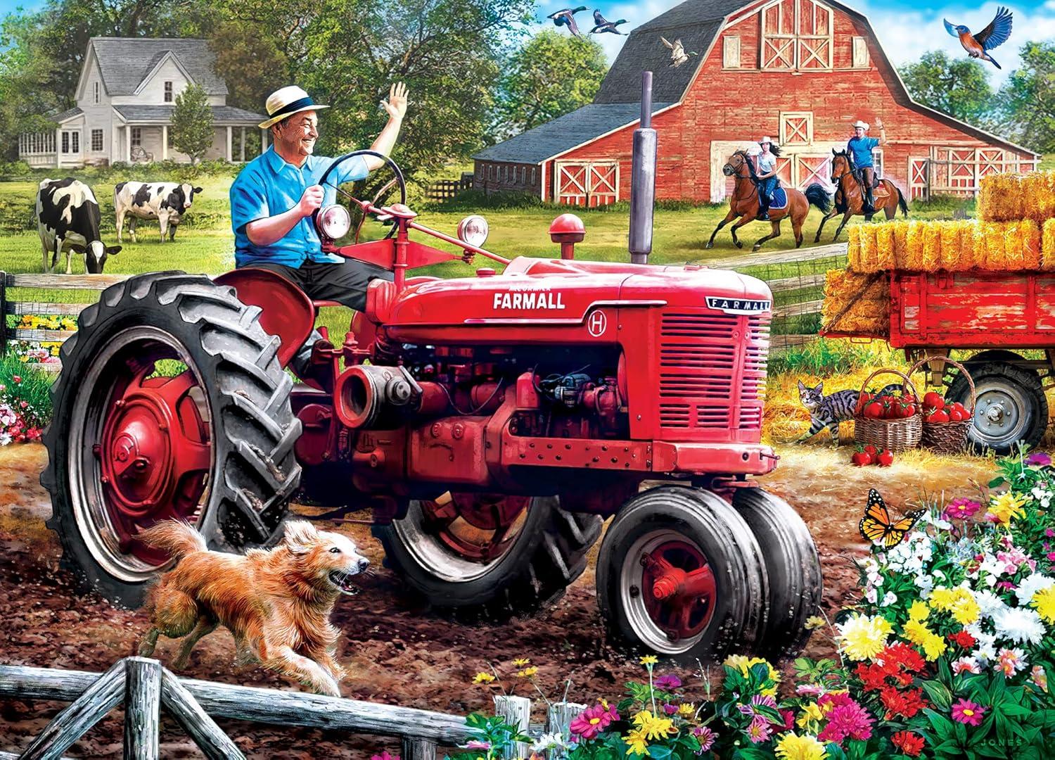 imageMasterPieces 1000 Piece Jigsaw Puzzle for Adults Family Or Youth Boys and Their Toys 1925x2675Coming Home