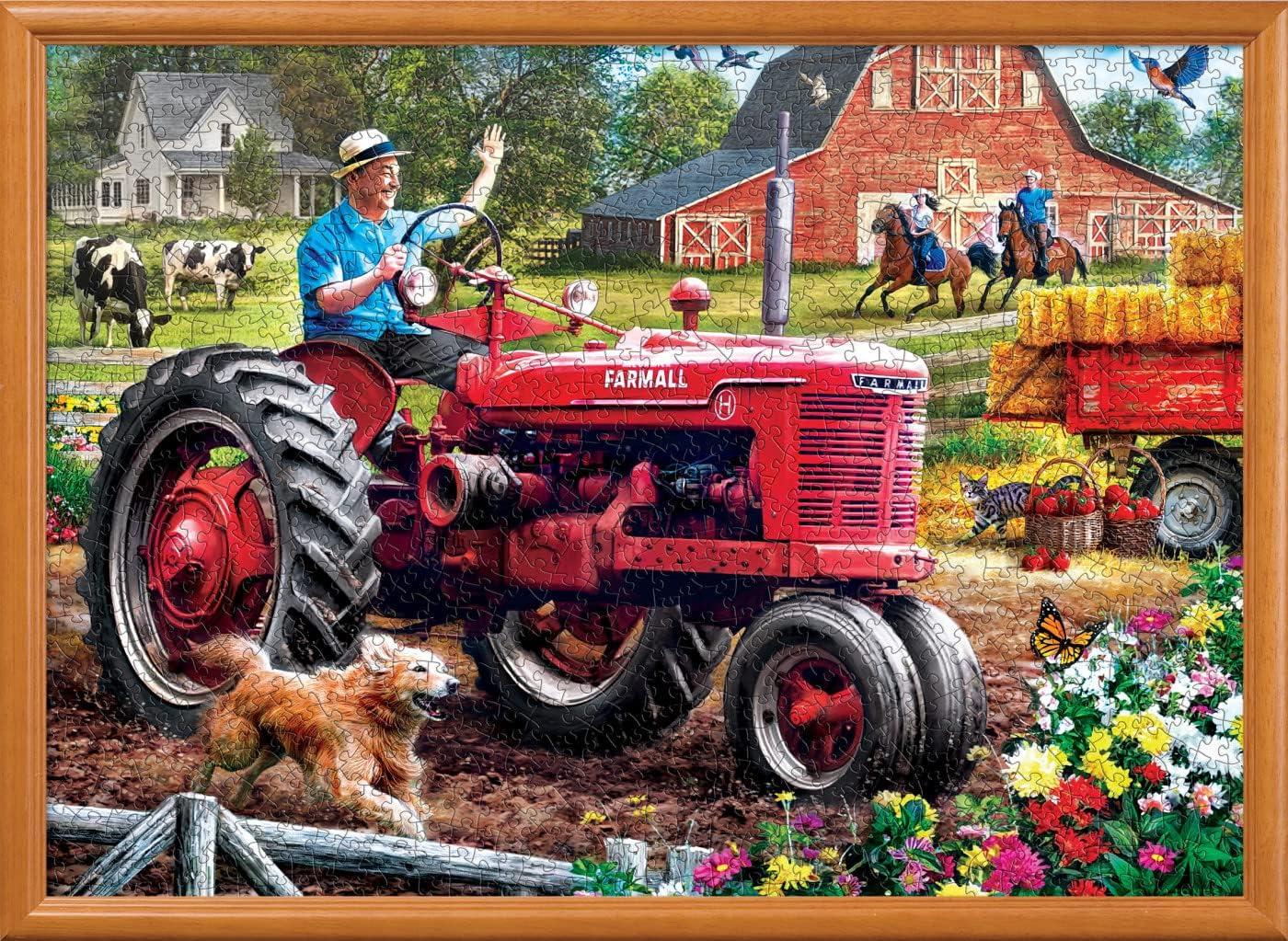 imageMasterPieces 1000 Piece Jigsaw Puzzle for Adults Family Or Youth Boys and Their Toys 1925x2675Coming Home