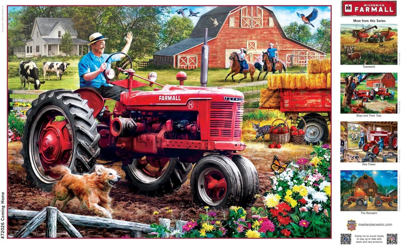 imageMasterPieces 1000 Piece Jigsaw Puzzle for Adults Family Or Youth Boys and Their Toys 1925x2675Coming Home