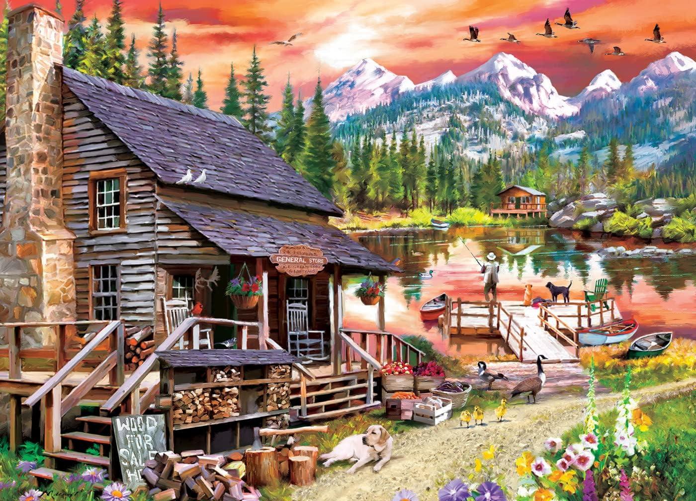 imageMasterPieces 1000 Piece Jigsaw Puzzle for Adults Family Or Youth Grandpas Getaway 1925x26751000 Piece