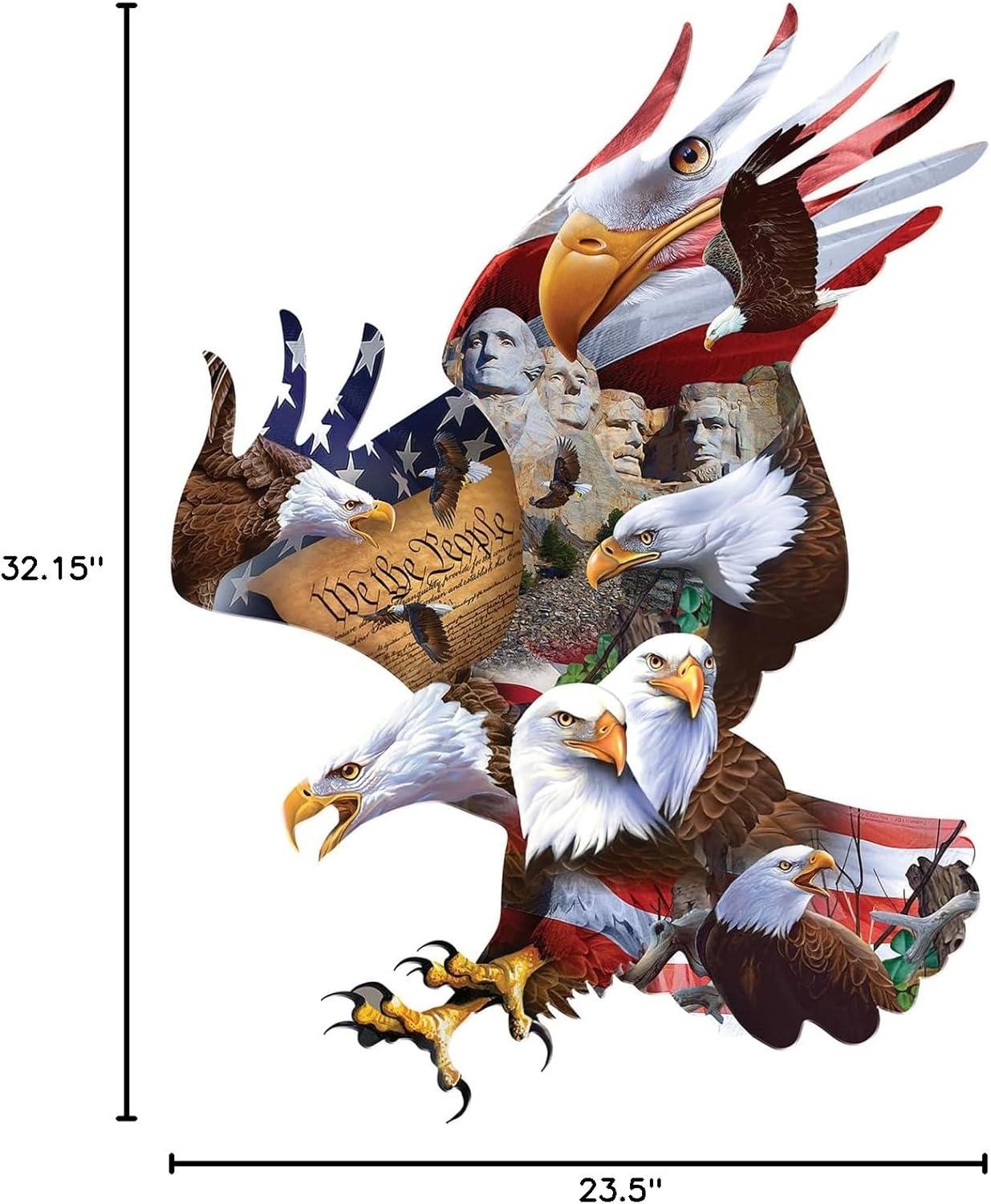 imageMasterPieces 1000 Piece Jigsaw Puzzle for Adults Family Or Youth Majestic Flight 235x3215