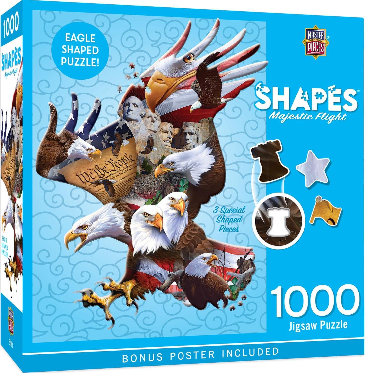 imageMasterPieces 1000 Piece Jigsaw Puzzle for Adults Family Or Youth Majestic Flight 235x3215
