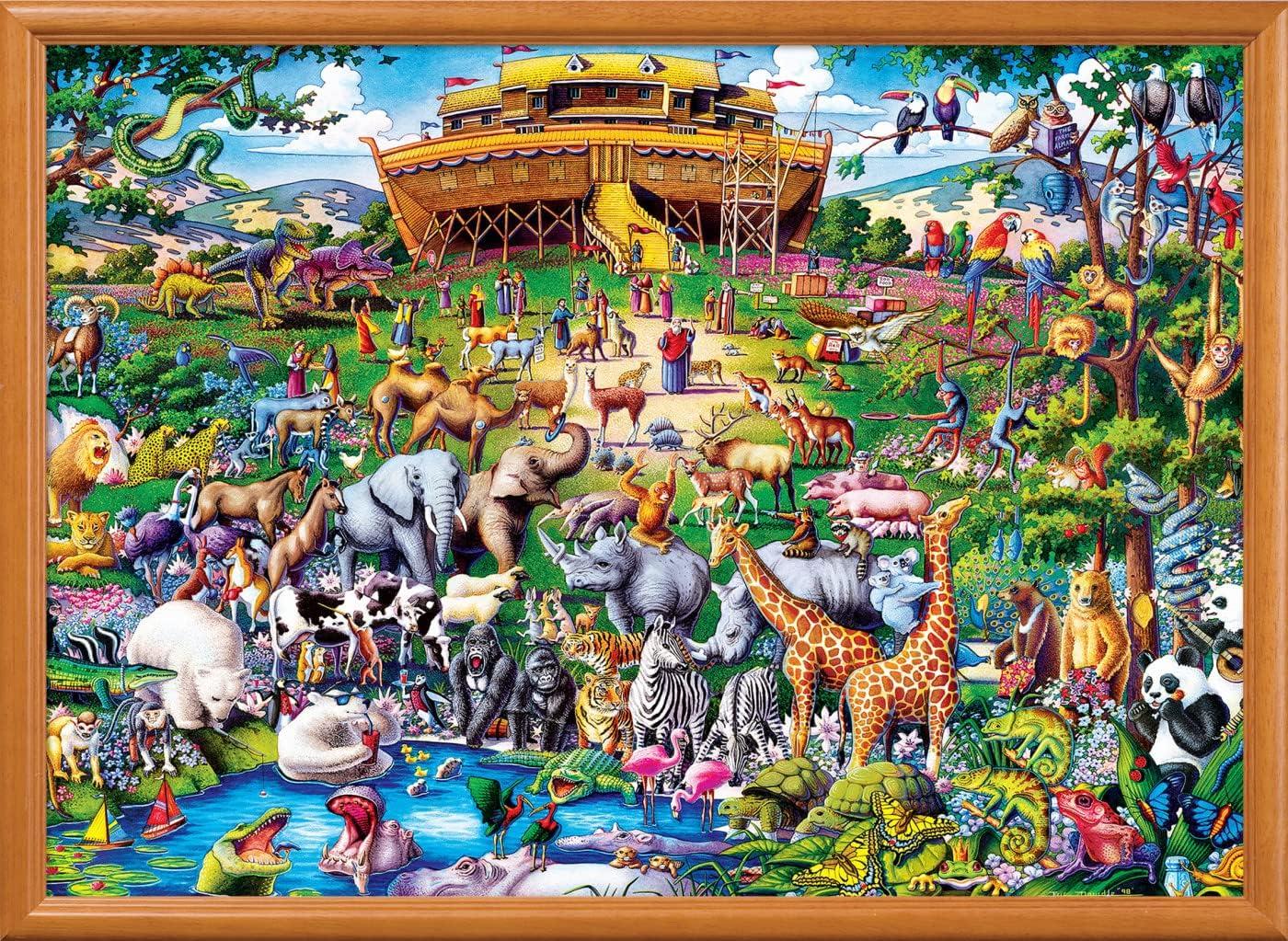 imageMasterPieces 1000 Piece Jigsaw Puzzle for Adults Family Or Youth Noahs Ark 1925x26751000 Piece