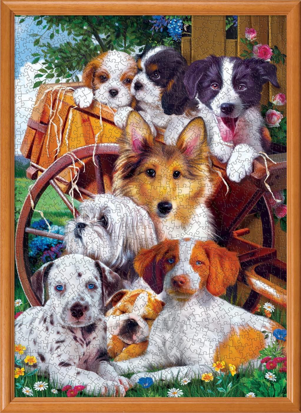 imageMasterPieces 1000 Piece Jigsaw Puzzle for Adults Family Or Youth Sitting Pretty 1925x2675Ready for Work