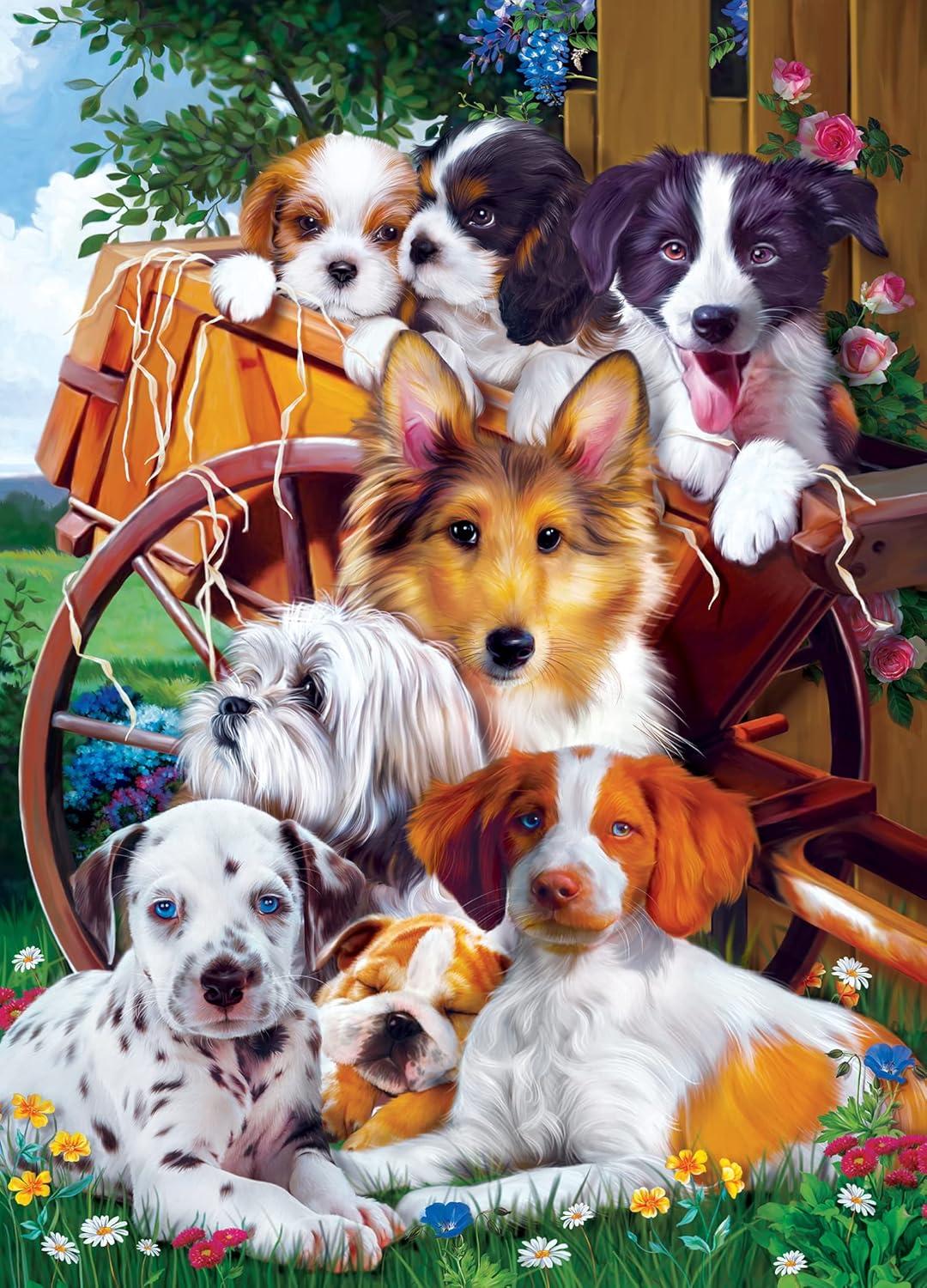 imageMasterPieces 1000 Piece Jigsaw Puzzle for Adults Family Or Youth Sitting Pretty 1925x2675Ready for Work