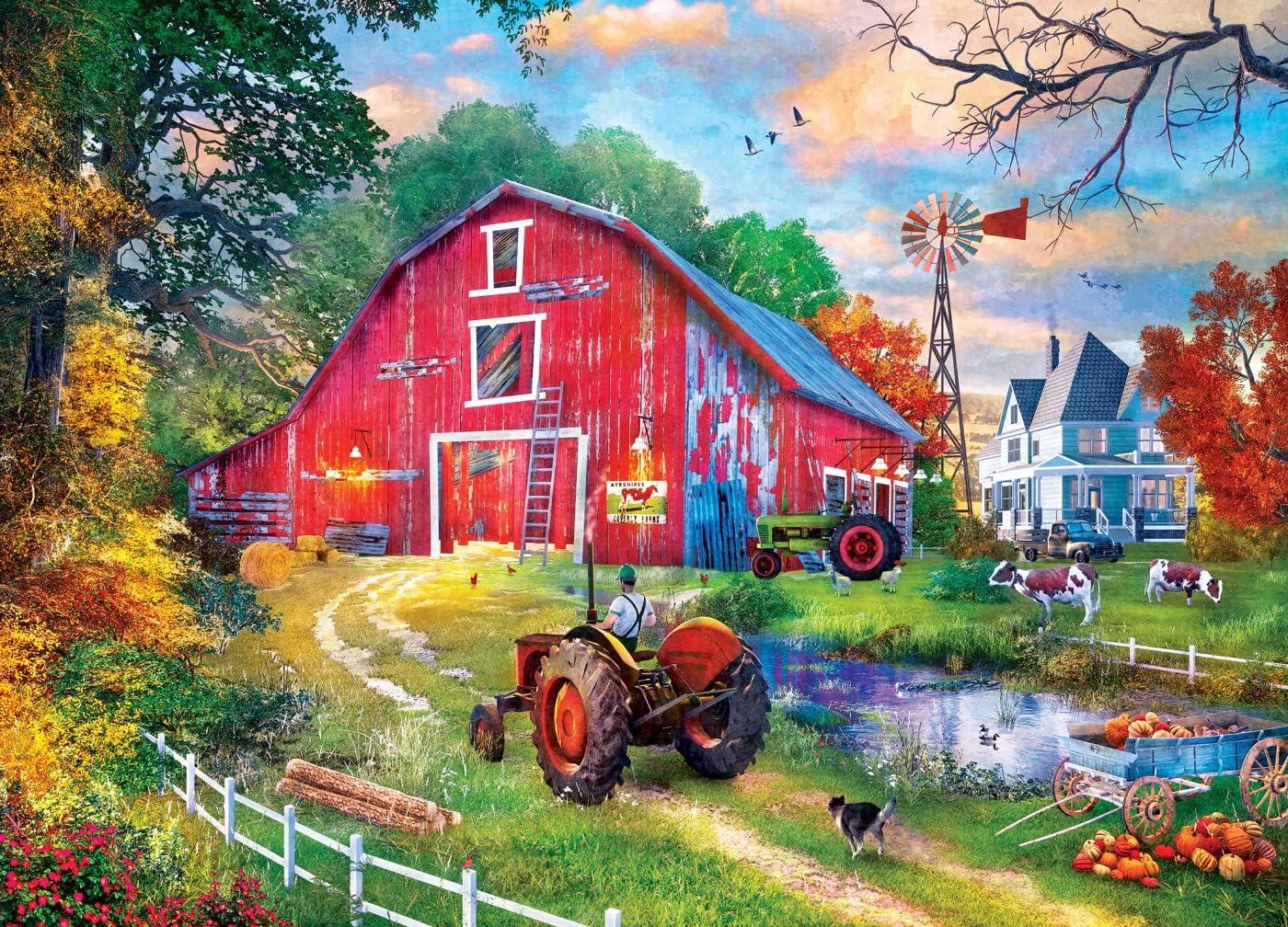 imageMasterPieces 1000 Piece Jigsaw Puzzle for Adults Family Or Youth for Top Honors 1925x2675Homestead Farm