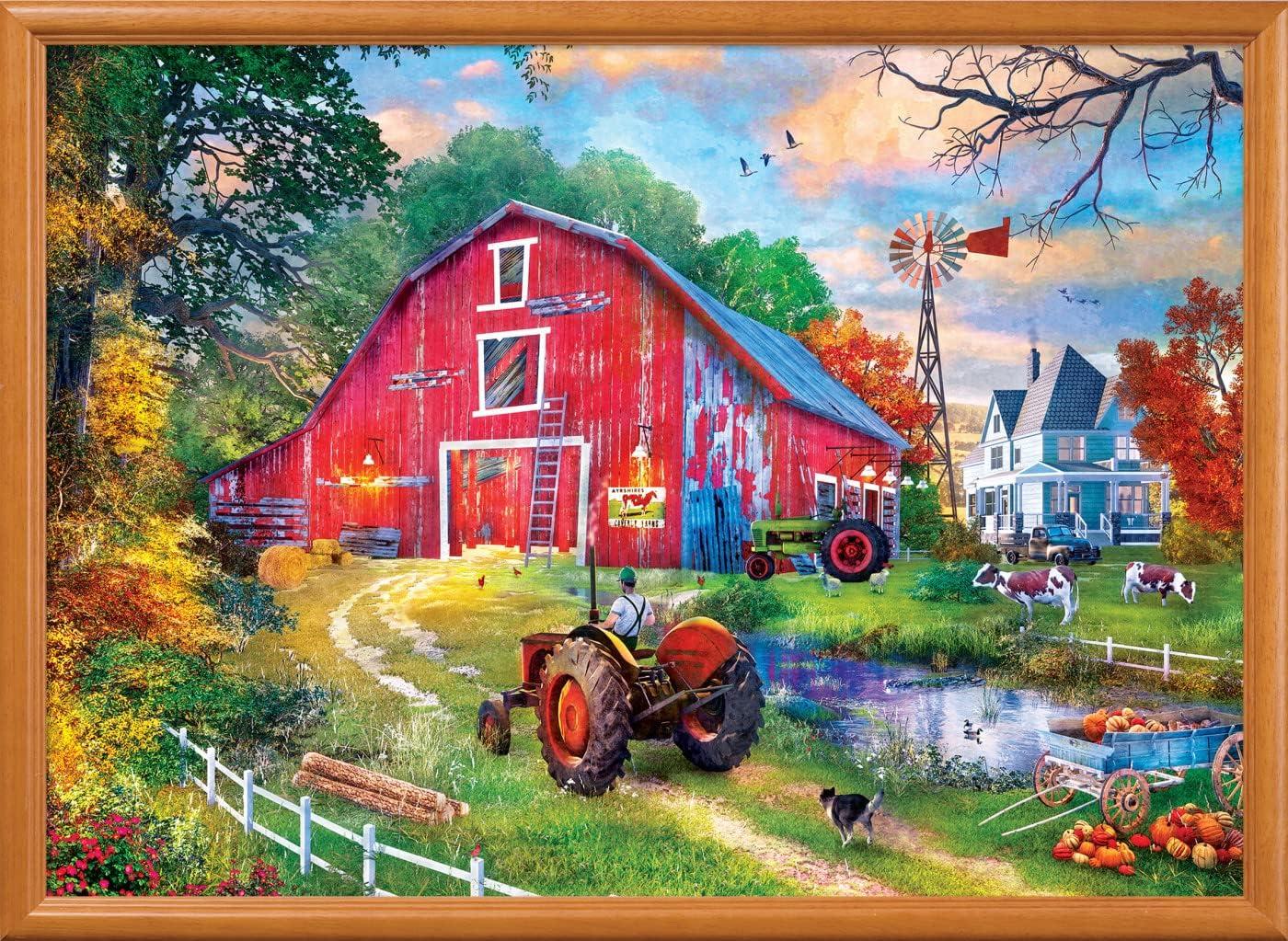 imageMasterPieces 1000 Piece Jigsaw Puzzle for Adults Family Or Youth for Top Honors 1925x2675Homestead Farm