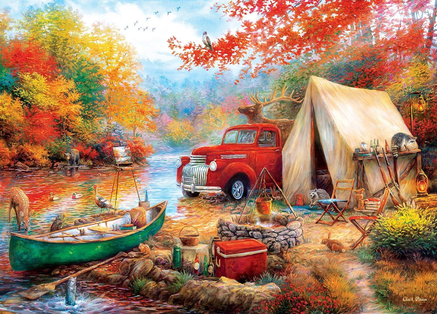 imageMasterPieces 1000 Piece Jigsaw Puzzle for Adults Family or Youth Share The Outdoors 1925x26751000 Piece