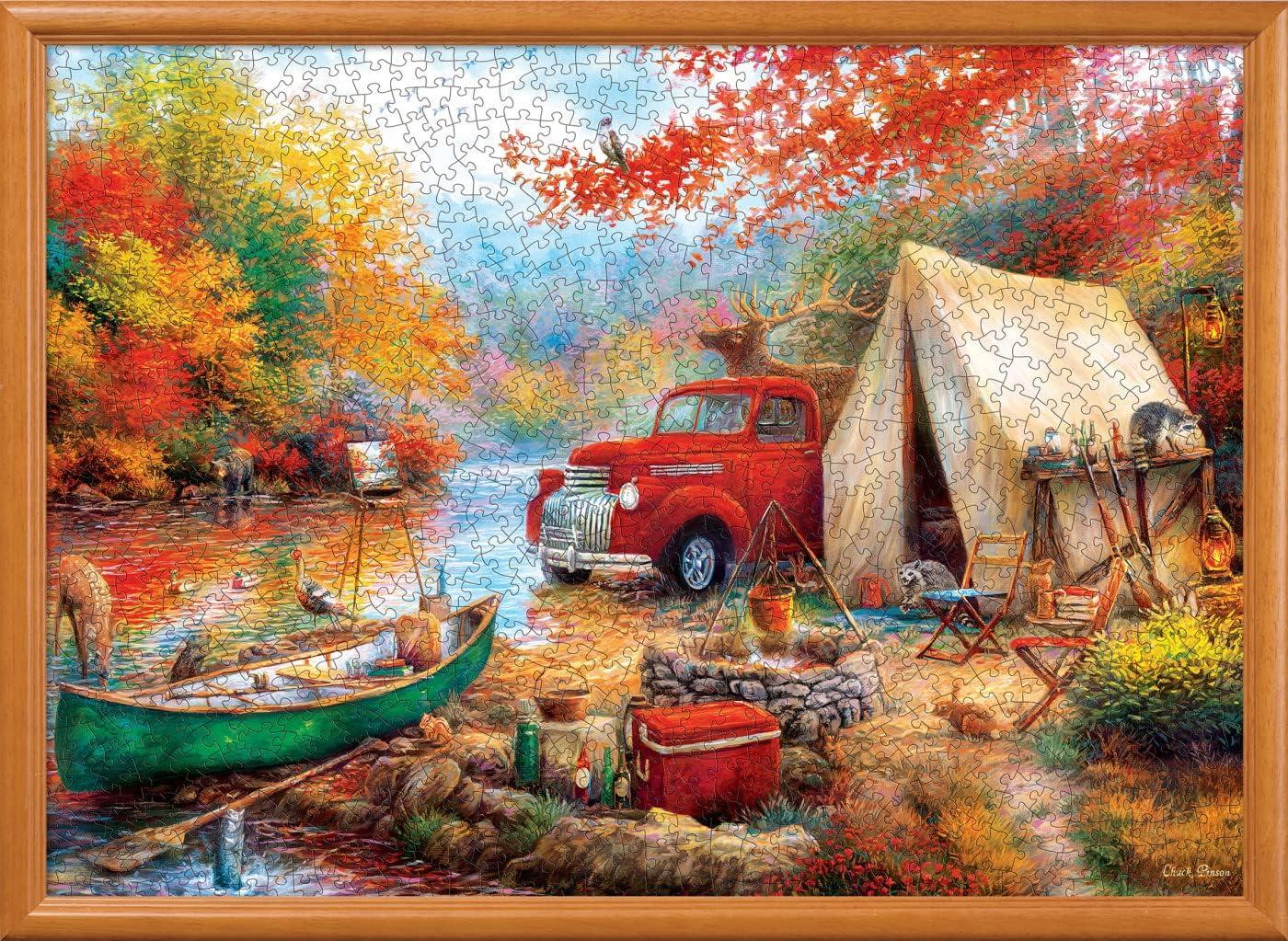 imageMasterPieces 1000 Piece Jigsaw Puzzle for Adults Family or Youth Share The Outdoors 1925x26751000 Piece