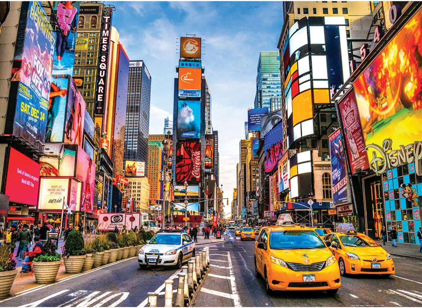 imageMasterpieces 1000 Piece Jigsaw Puzzle For Adults Family Or Kids Times Square 1925x2675Times Square