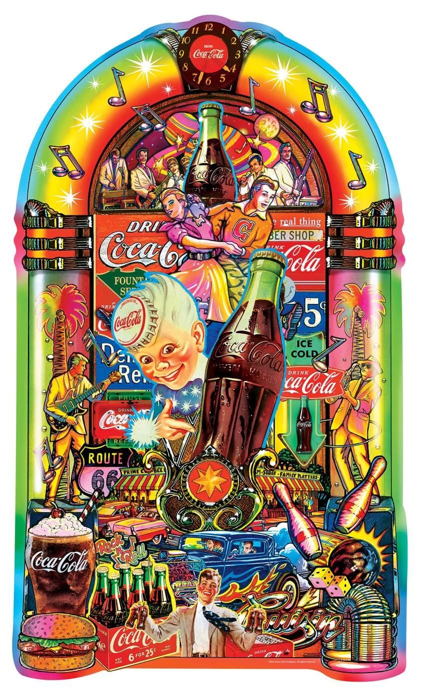 imageMasterpieces 1000 Piece Jigsaw Puzzle For Adults and Families CocaCola Jukebox 2072x 346