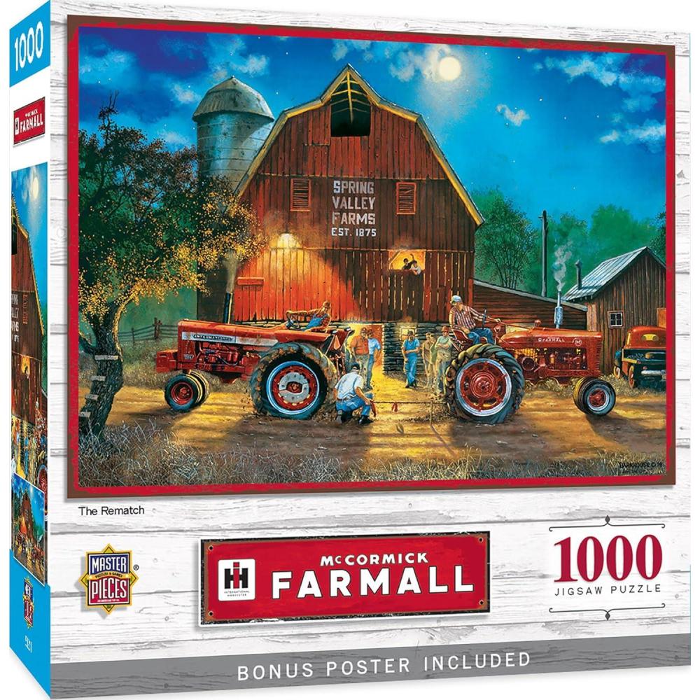 imageMasterPieces 1000 Piece Jigsaw Puzzle for Adults Family Or Youth  Boys and Their Toys  1925x2675The Rematch