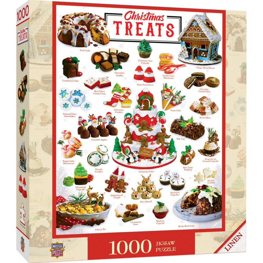 imageMasterPieces 1000 Piece Jigsaw Puzzle for Adults Family Or Youth  Christmas Treats  1925x2675Christmas Treats