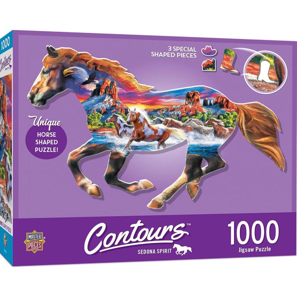 imageMasterPieces 1000 Piece Jigsaw Puzzle for Adults Family Or Youth  Sedona Spirit  38x25