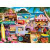 Food Truck – Surf’s Up 1000pc Puzzle – Jigsaw Puzzle with Vibrant Artwork and Durable Pieces – Fun Family Activity, Brain Challenge, and Educational Entertainment for Kids, Teens, and Adults(Surf’s Up)