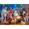MasterPieces 1000 Piece Christmas Jigsaw Puzzle – Village Square – 19.25″x26.75″(A Child is Born)