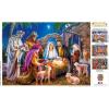 MasterPieces 1000 Piece Christmas Jigsaw Puzzle – Village Square – 19.25″x26.75″(A Child is Born)