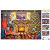 MasterPieces 1000 Piece Christmas Jigsaw Puzzle – Village Square – 19.25″x26.75″(Festive Fireplace)