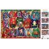 MasterPieces 1000 Piece Christmas Jigsaw Puzzle – Village Square – 19.25″x26.75″(Holiday Sweaters)