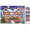 MasterPieces 1000 Piece Christmas Jigsaw Puzzle – Village Square – 19.25″x26.75″(Home for the Holidays)