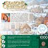 MasterPieces 1000 Piece Christmas Jigsaw Puzzle – Village Square – 19.25″x26.75″(Peace on Earth)